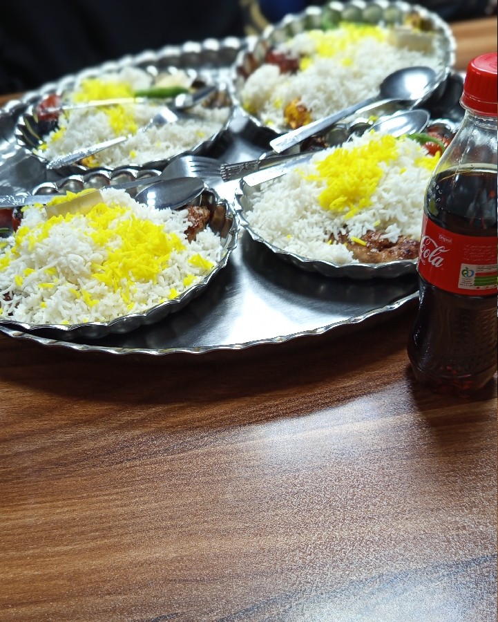 برنج و کوبیده و جوجه رستورانی