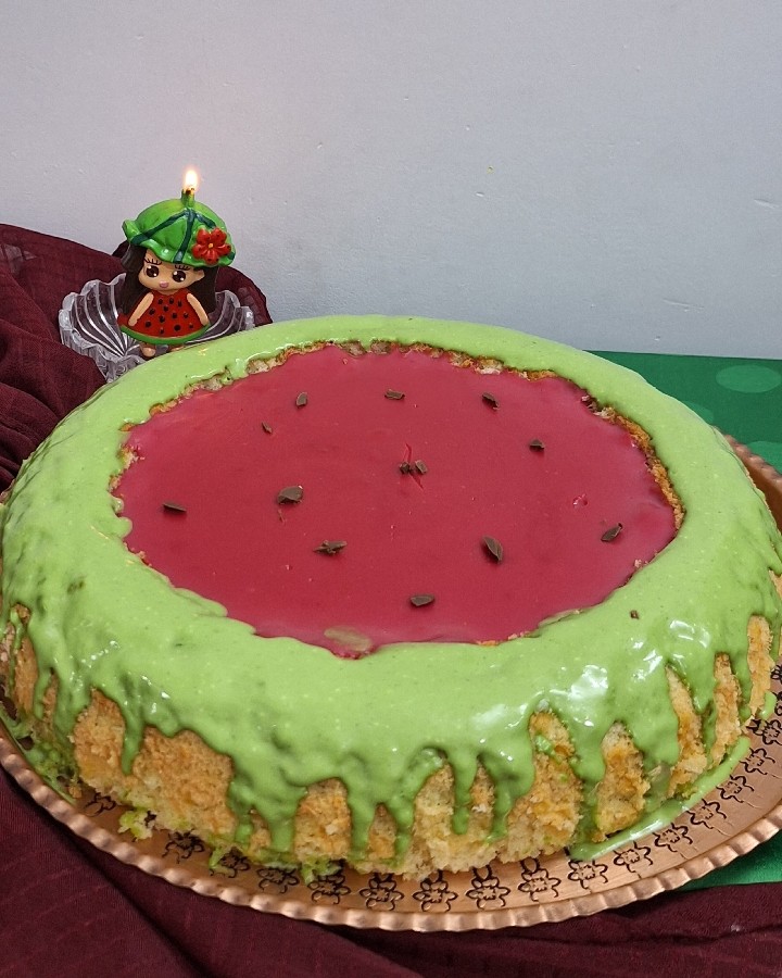 کیک پودینگ یلدایی