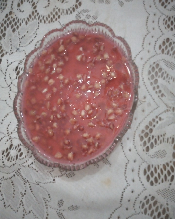 چیز کیک یخچالی انار