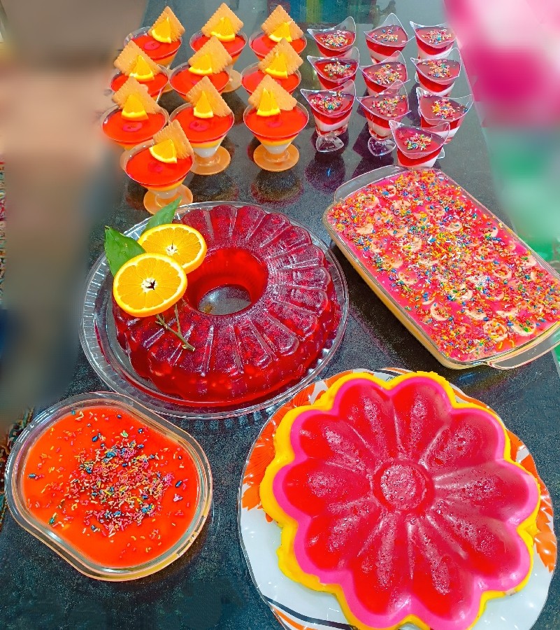 ژله و دسرهای چیله گئجسی