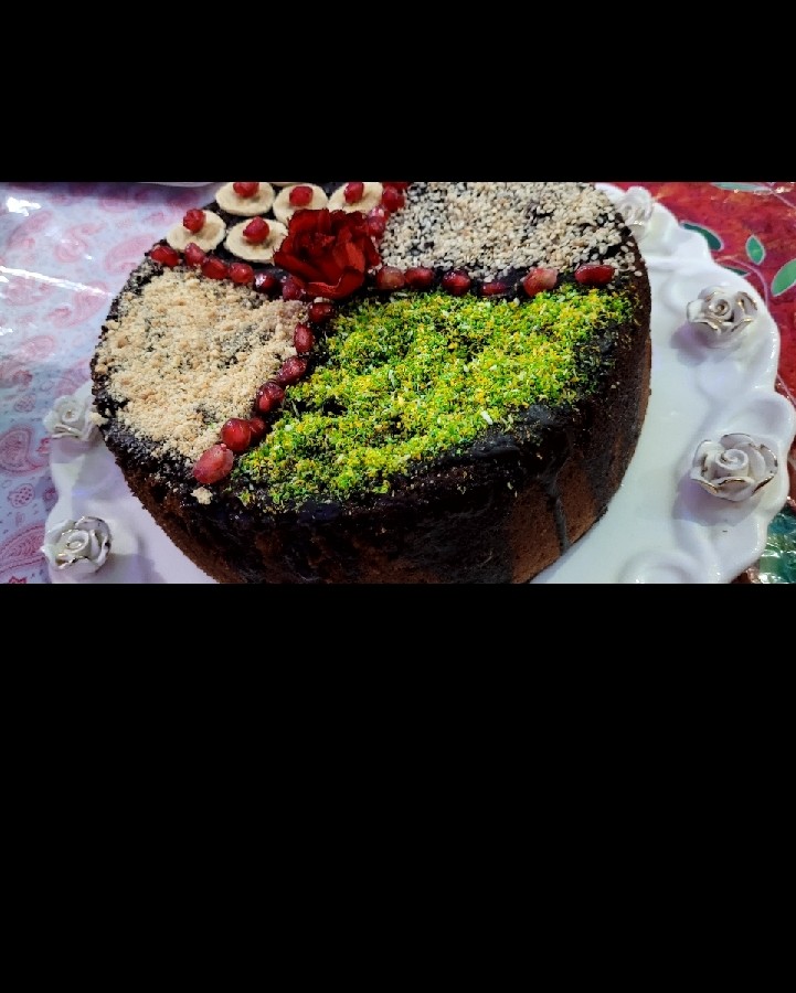 کیک خیس یلدایی