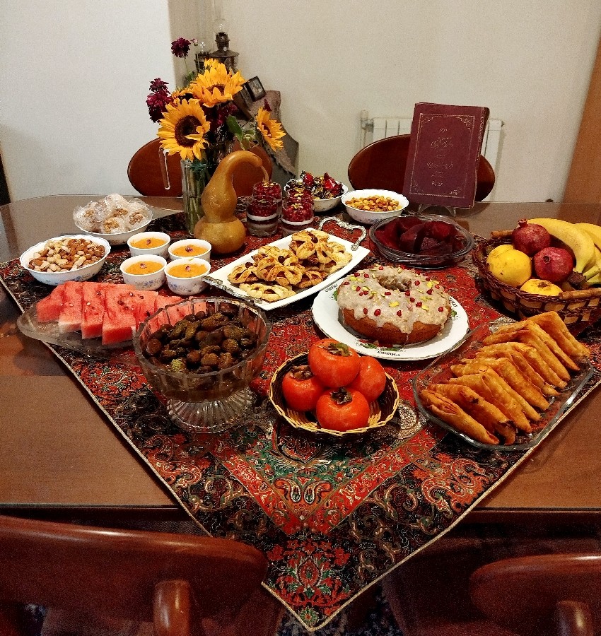 سفره شب یلدا 