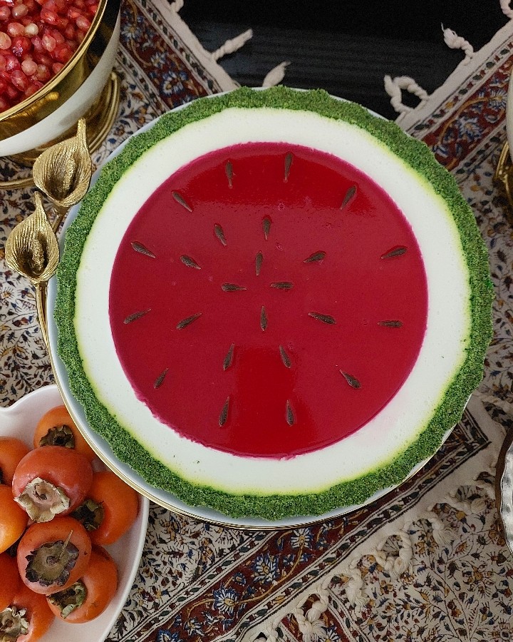 چیز تارت هندونه ای