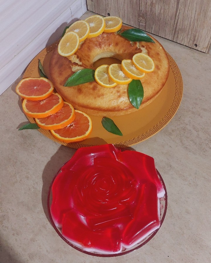 کیک و ژله برای جشن مهد پسرم?