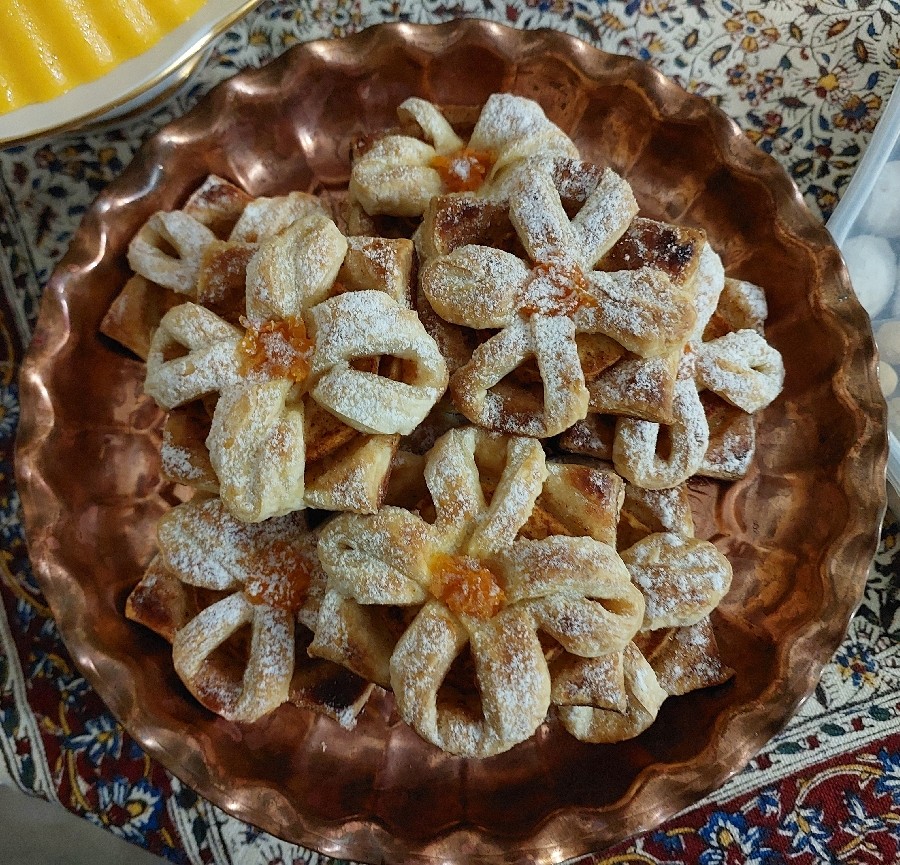 تارت سیب و دارچین