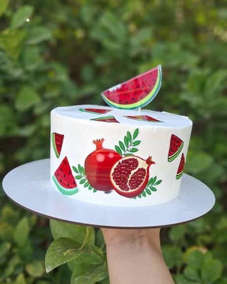 کیک اسفنجی ۴ تخم مرغی