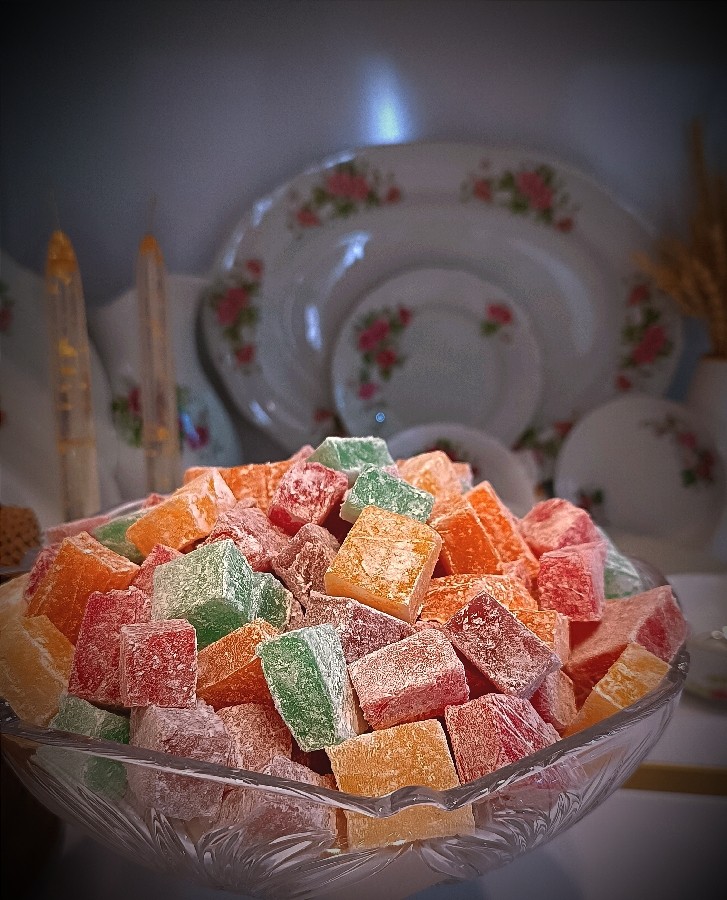 باسلوق ژله ای و بستنی زمستونی