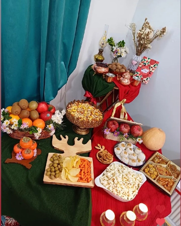 میز یلدایی من