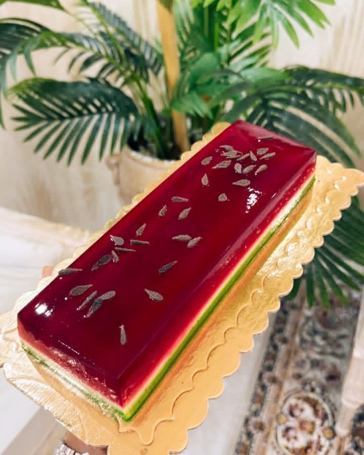 دسر ژله مون