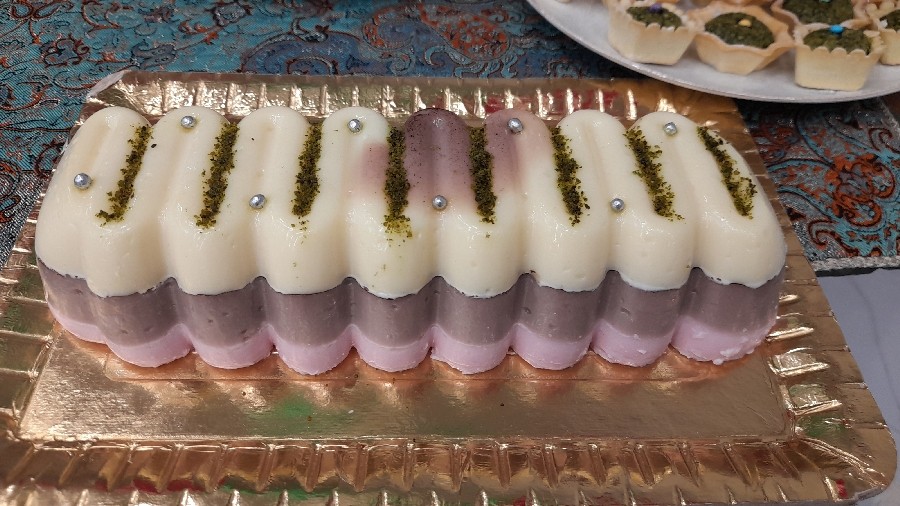 دسر سه رنگ #پاناکوتا