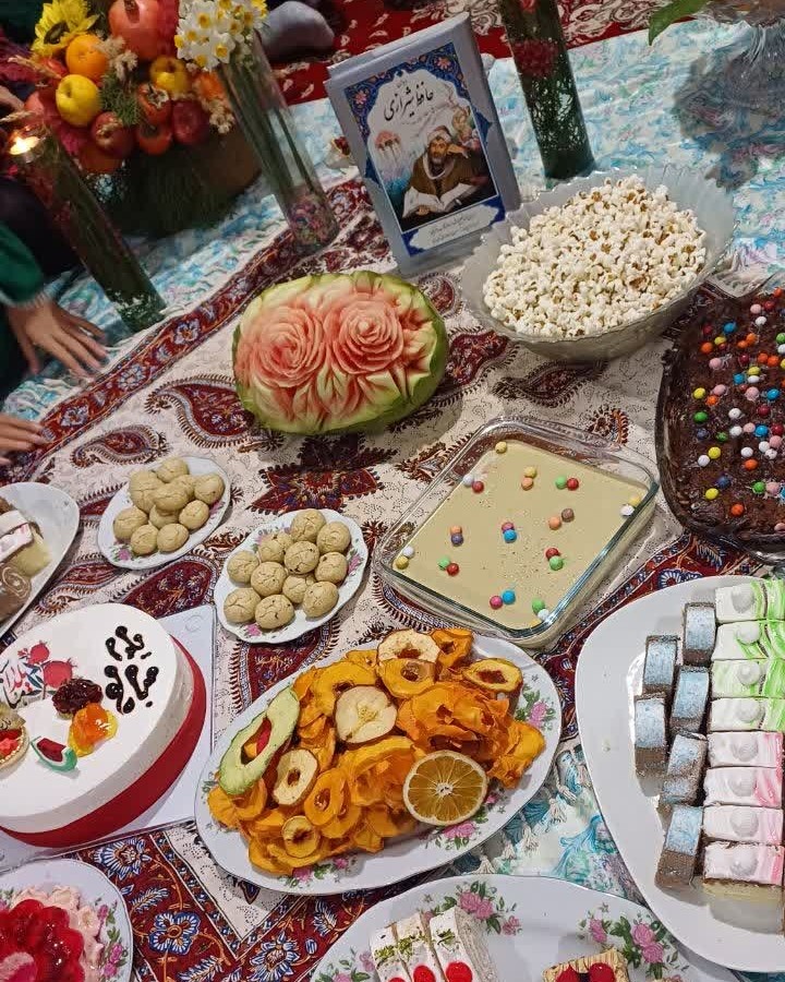 شب چله خونه باباجان
