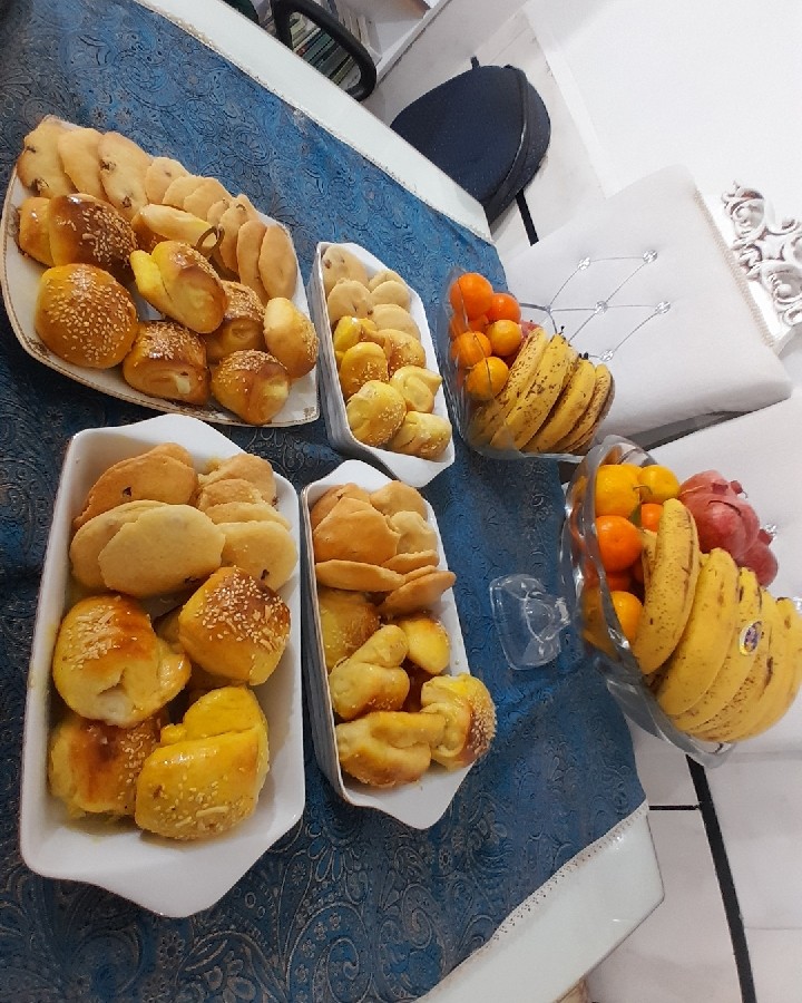 شیرینی کشمشی ودانمارکیها شب یلدا