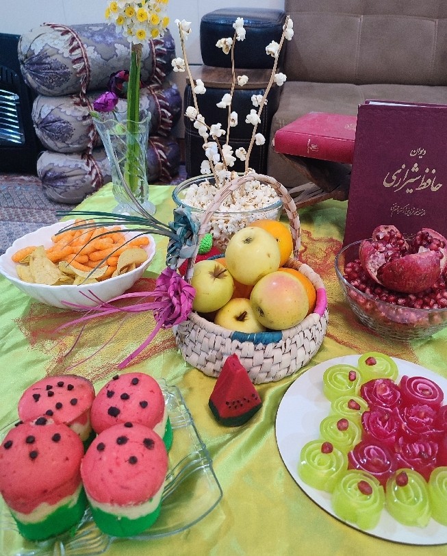 کیک هندوانه (مخصوص یلدا) یلدای۱۴۰۴