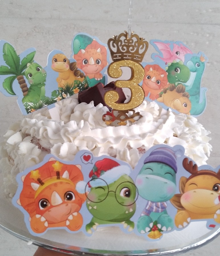 کیک تولد گل پسر???