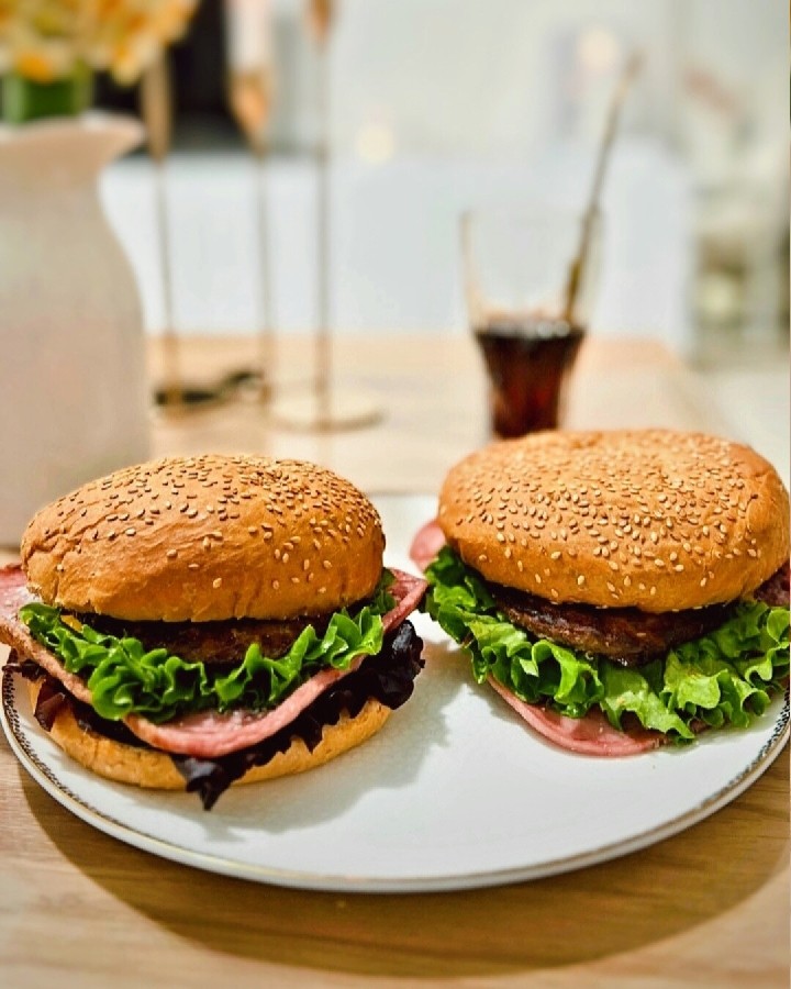 همبرگر خونگی