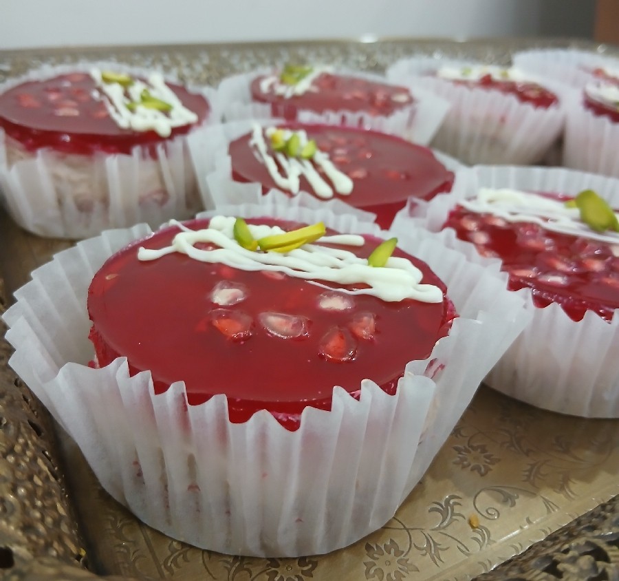 چیز کیک انار