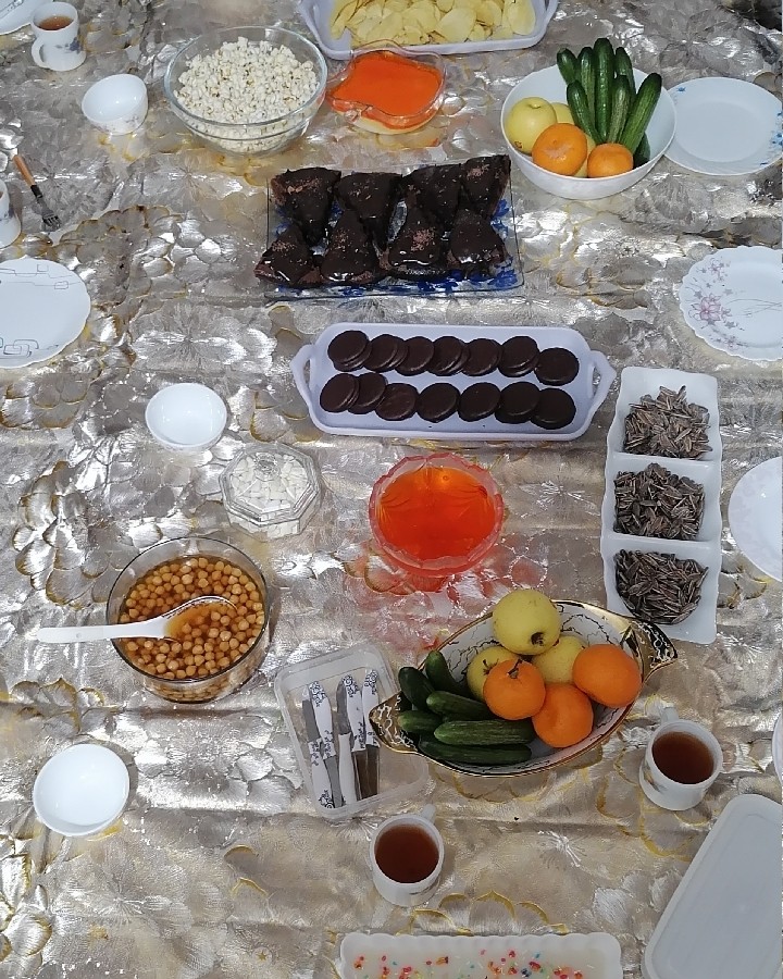 دورهمی با خانواده عزیزم. 