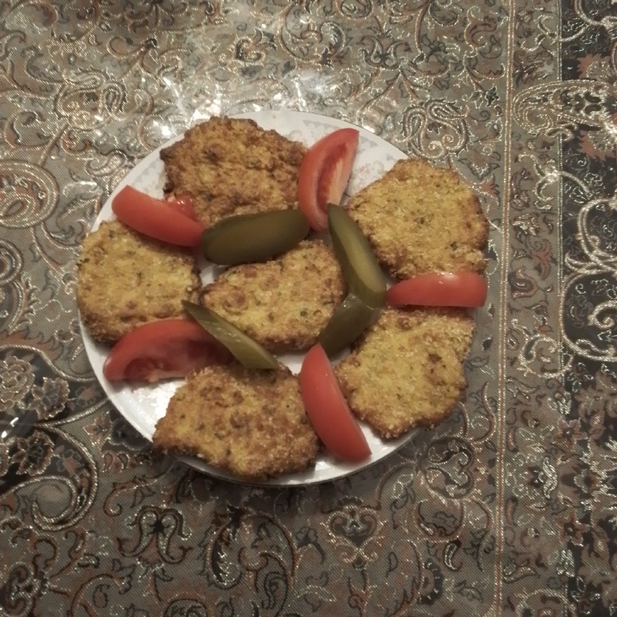 کوکوی مرغ بدون روغن