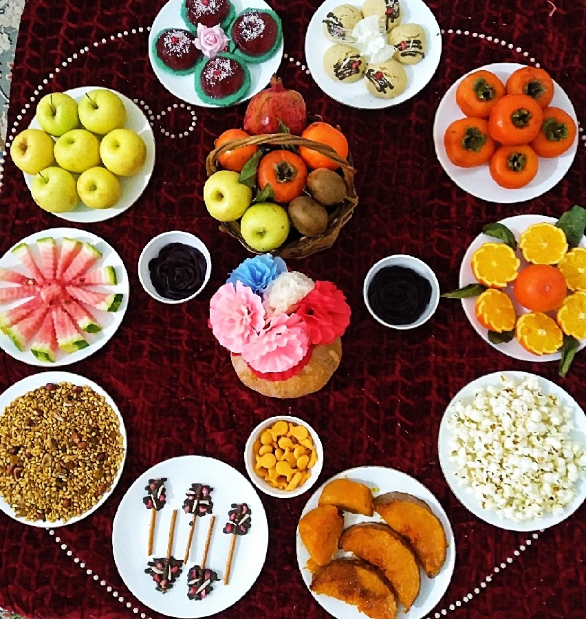 سفره شب یلدا