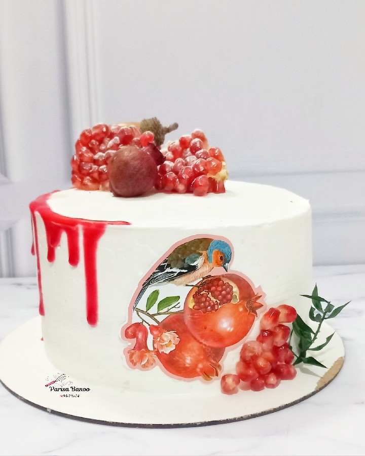 کیک یلدایی عروس