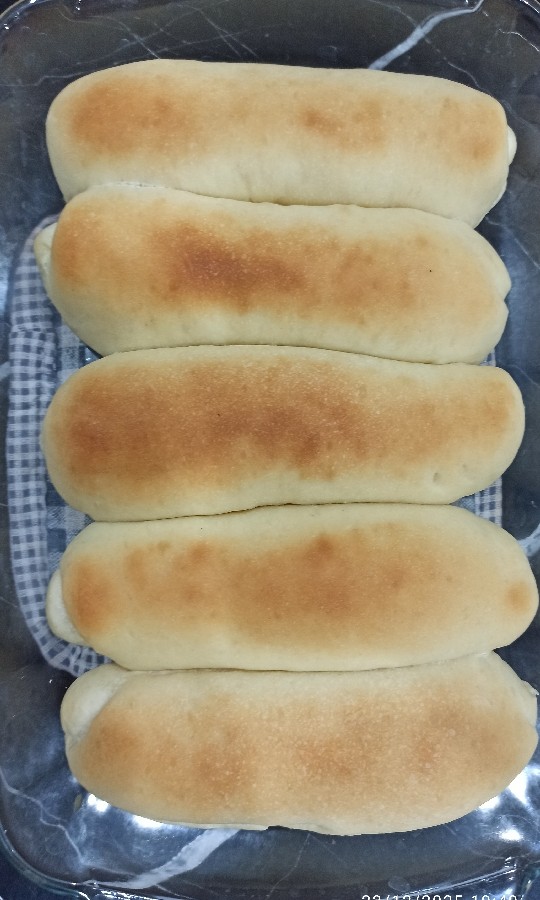 نان باگت خانگی