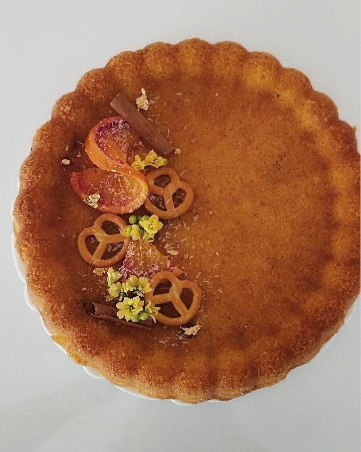 کیک زعفرانی