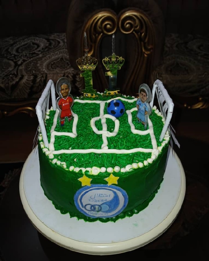 #کیک تولد گل پسری البته با تاخیر 