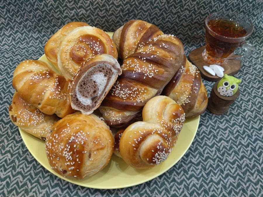 #نان شیرین صبحانه 
