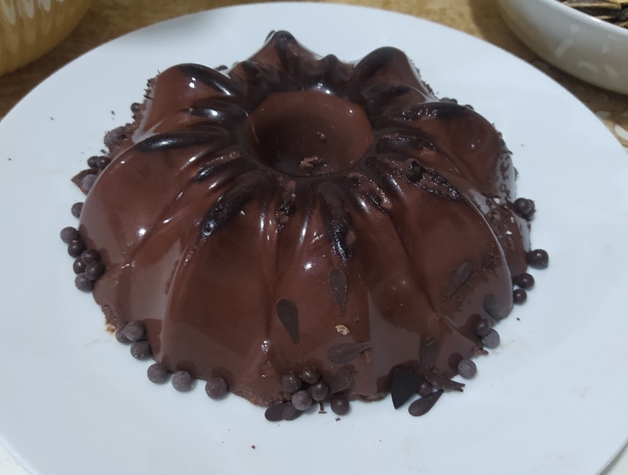 دنت شکلاتی با پودر ژلاتین 