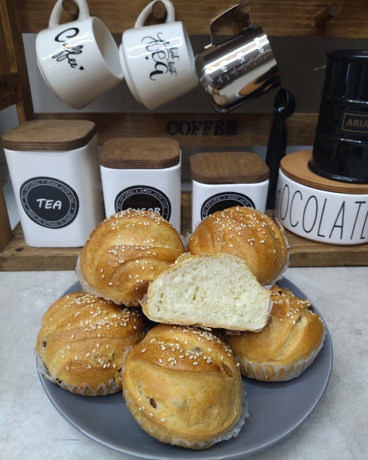 #و دوباره نان لوف خامه ای 