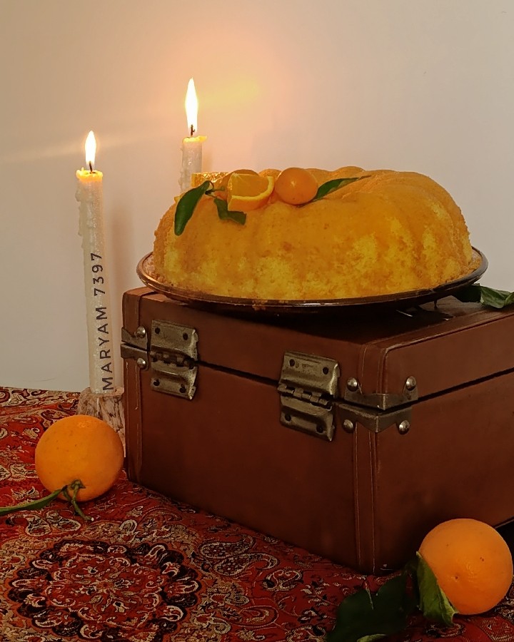 کیک پرتقالی 