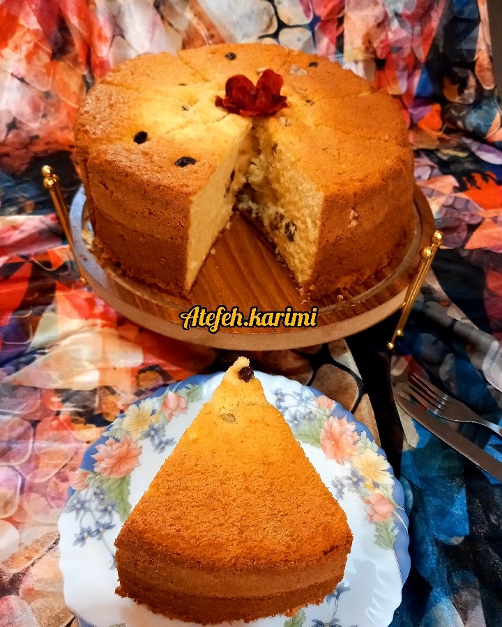 کیک ابر بهشتی 