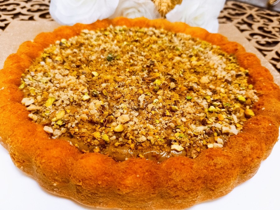 تارت کیک آجیلی