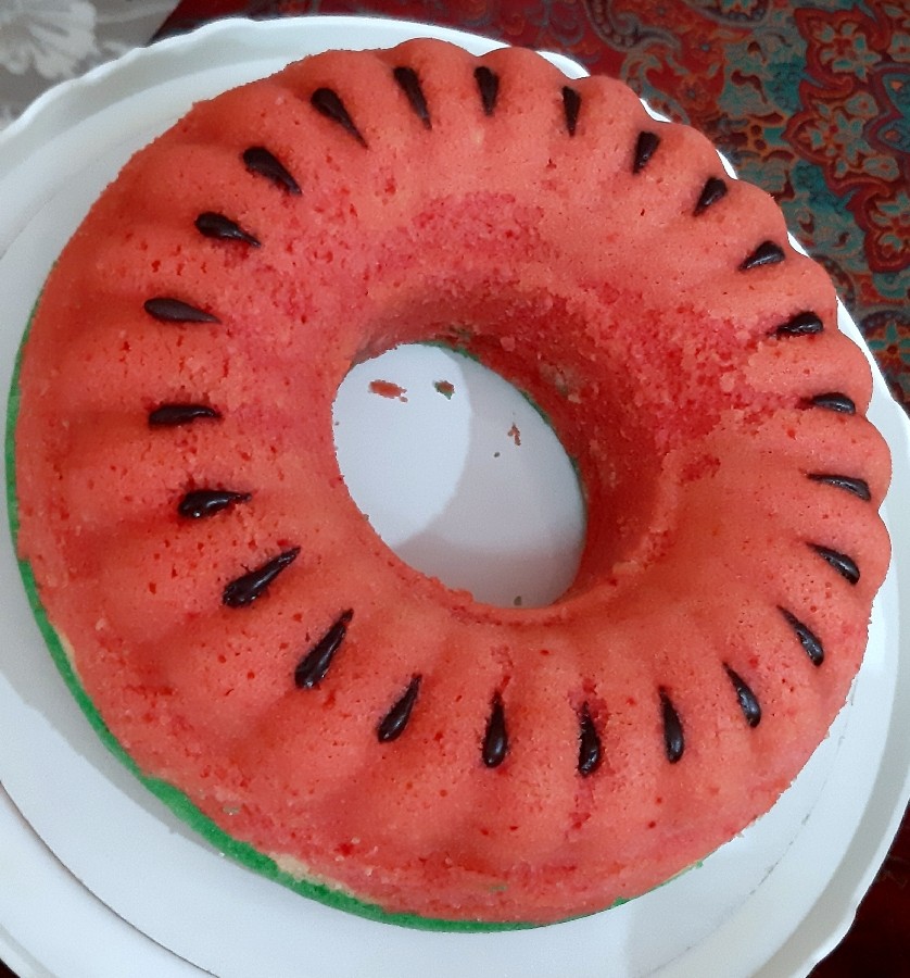 کیک یلدایی هندونه 