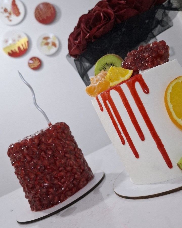 کیک یلدای ما