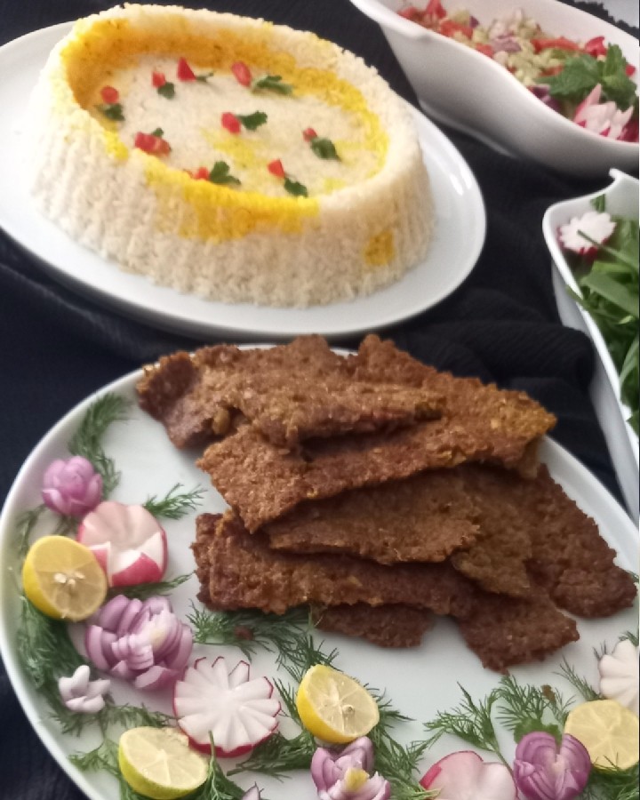 کباب لقمه ای ناهار جمعه 