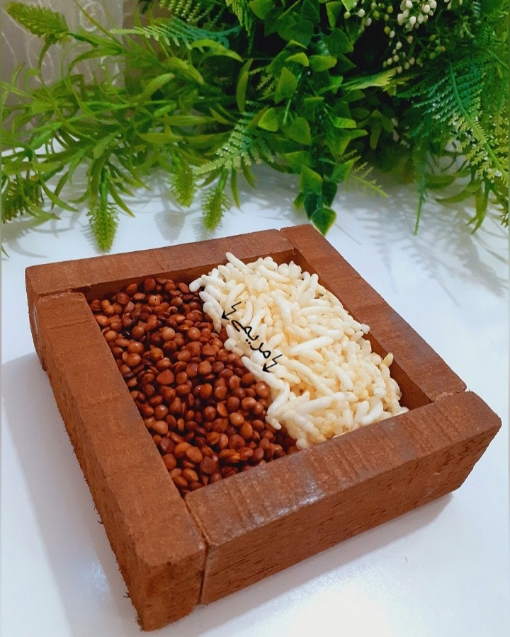 برنجک/عدس برشته