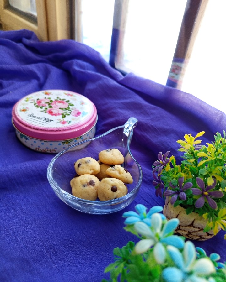 مینی کوکی وانیلی