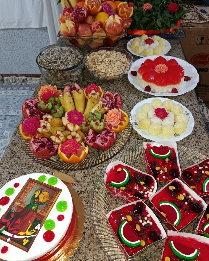 تدارکات یلدایی من