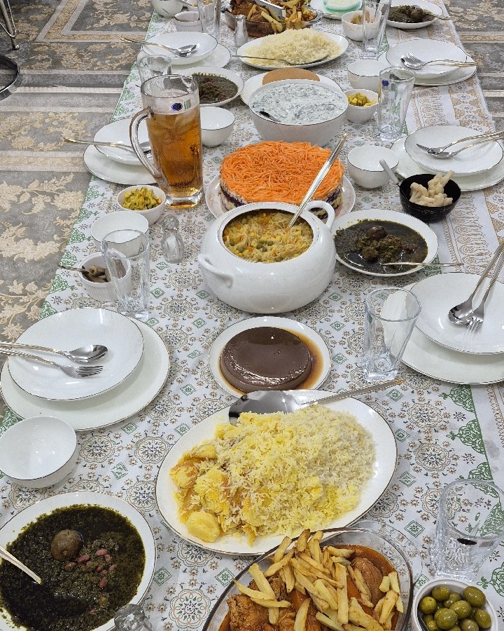 تدارکات مهمونی