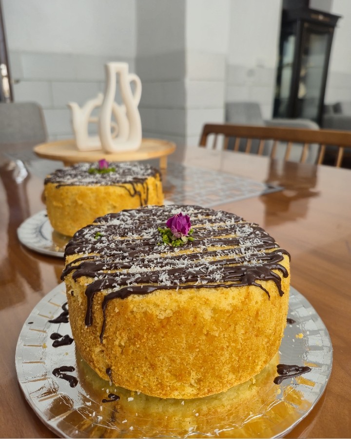 عکس کیک هل و گلاب