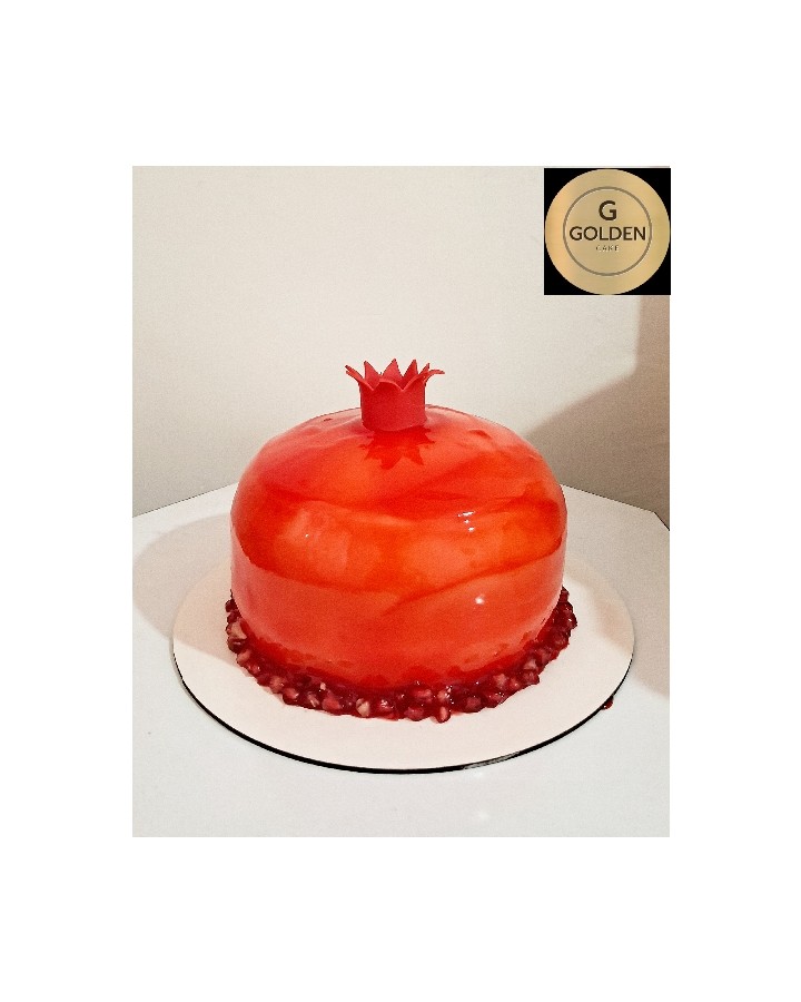 کیک زیبای انار