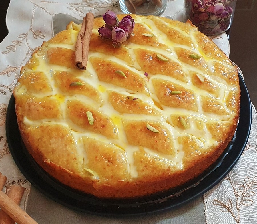 بسبوسه ساده (بدون پنیر)