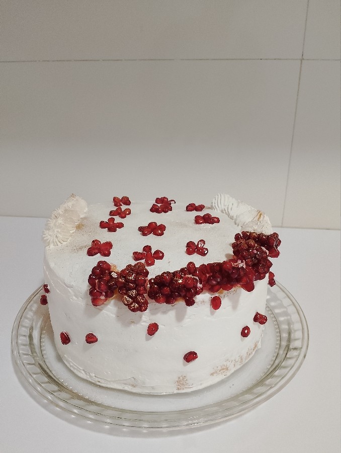 کیکی برای یکی ازاشناهامون درست کردم