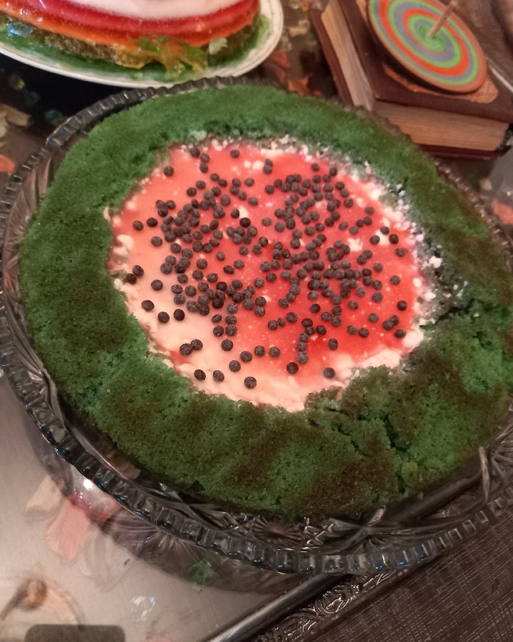 چیز کیک هندوانه 