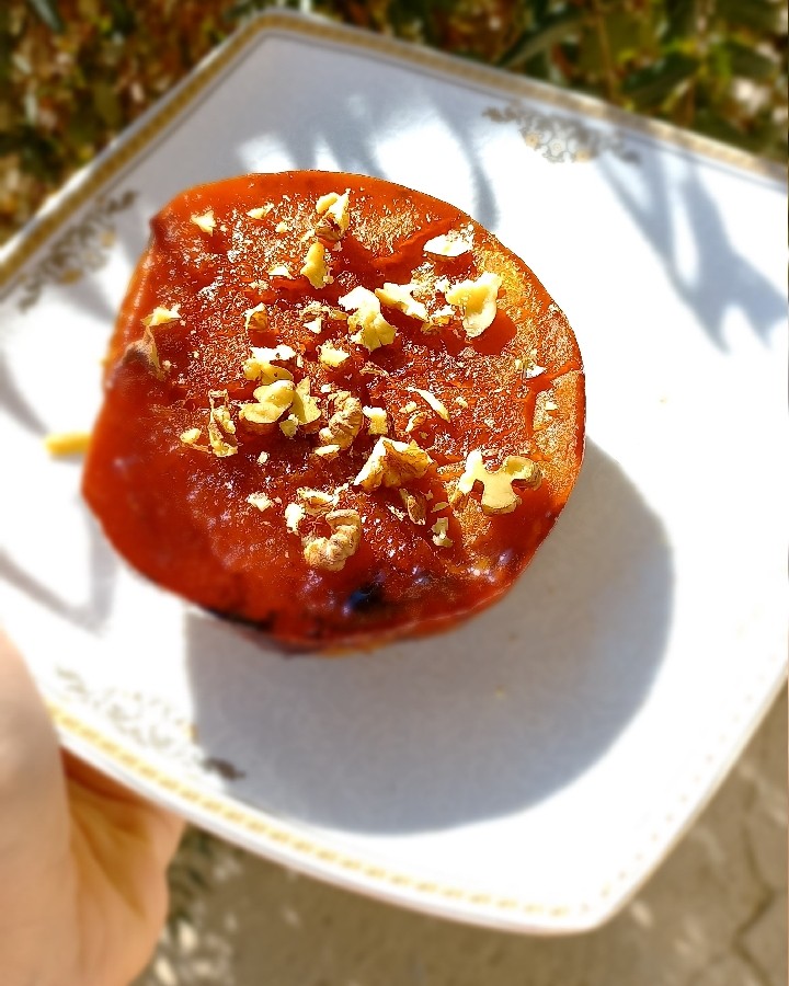 کدو حلوایی با شیره انگور 