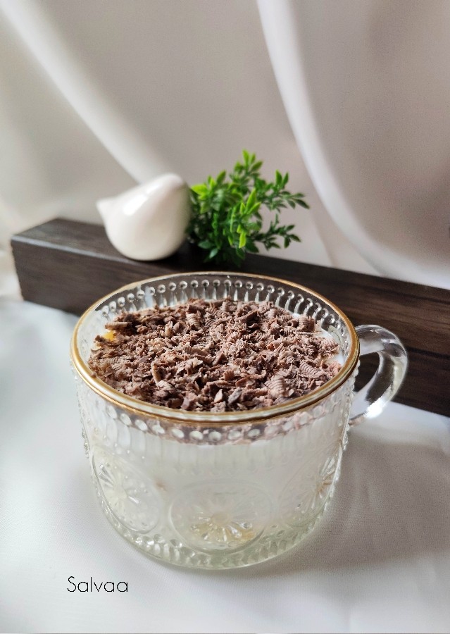 عکس پودینگ نارگیلی