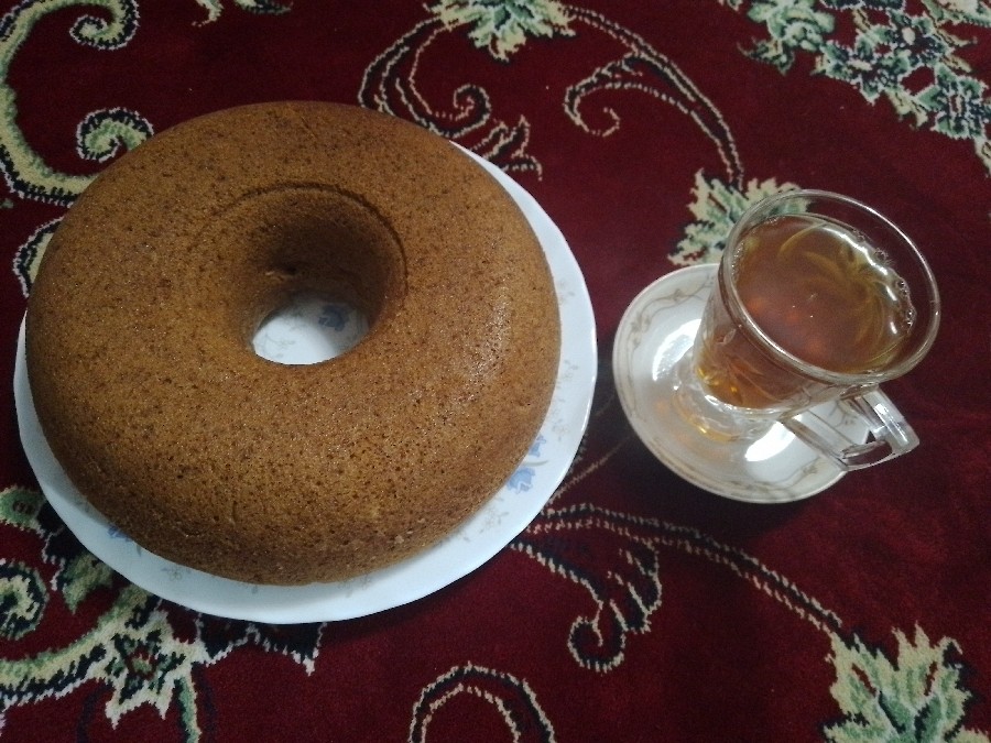 کیک سیب و دارچین 