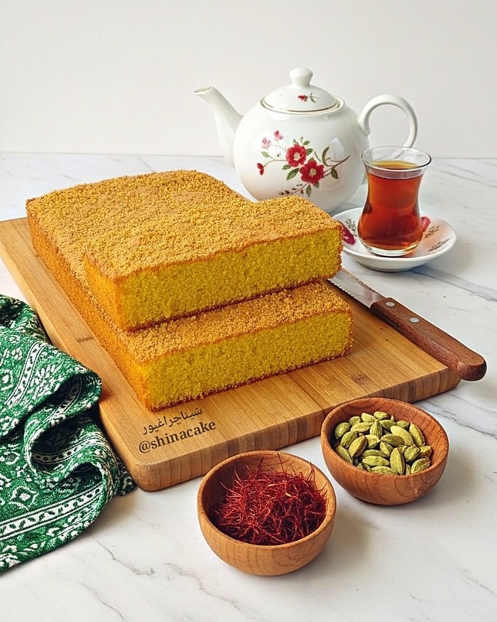 کیک تخته ای سنتی