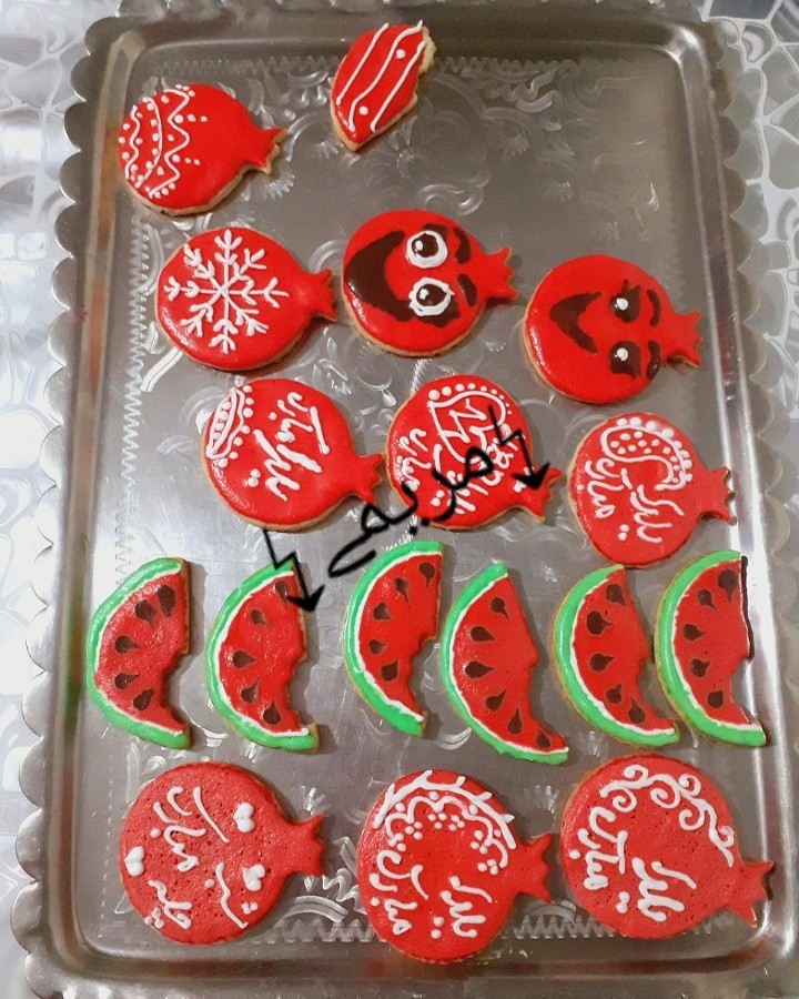 عکس مرحله 1 تهیه کوکی رویال آیسینگ